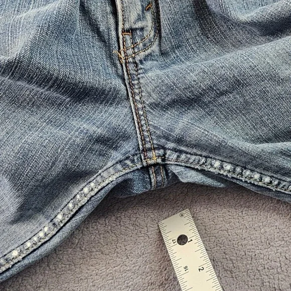 Signature by Levi Strauss & Co. Bootcut Jeans Women's 10 Blue Stretch Low Rise - Picture 8 of 15